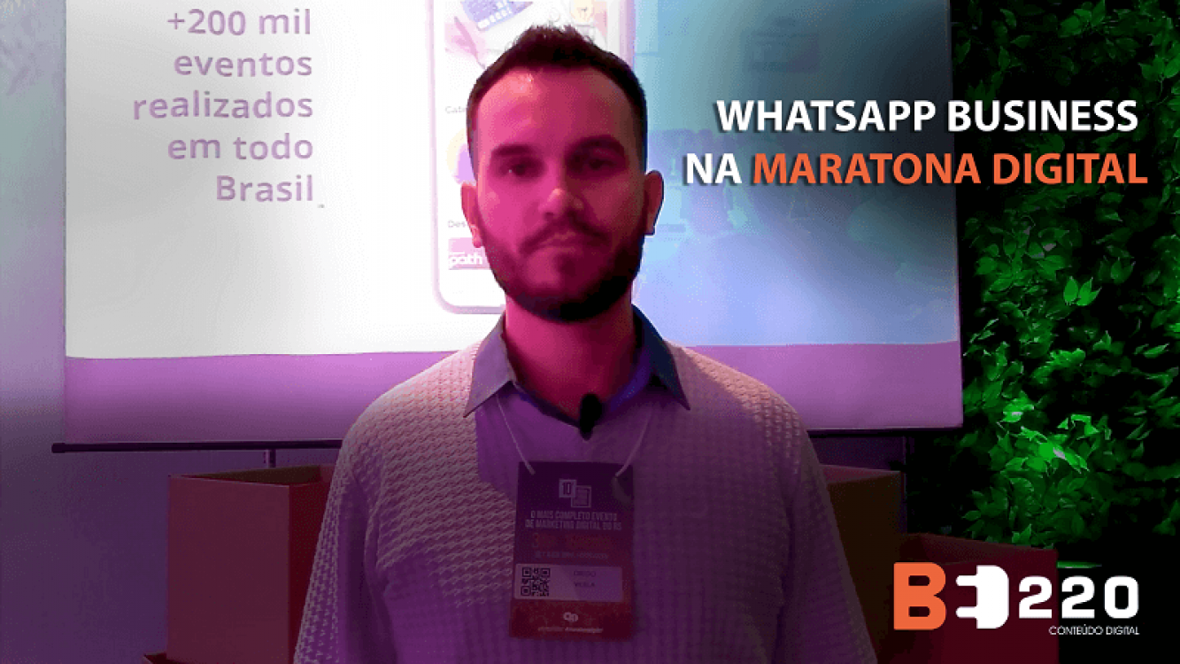 WhatsApp Business na 10ª Maratona Digital da Fabulosa Ideia